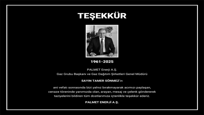 TEŞEKKÜR İLANI